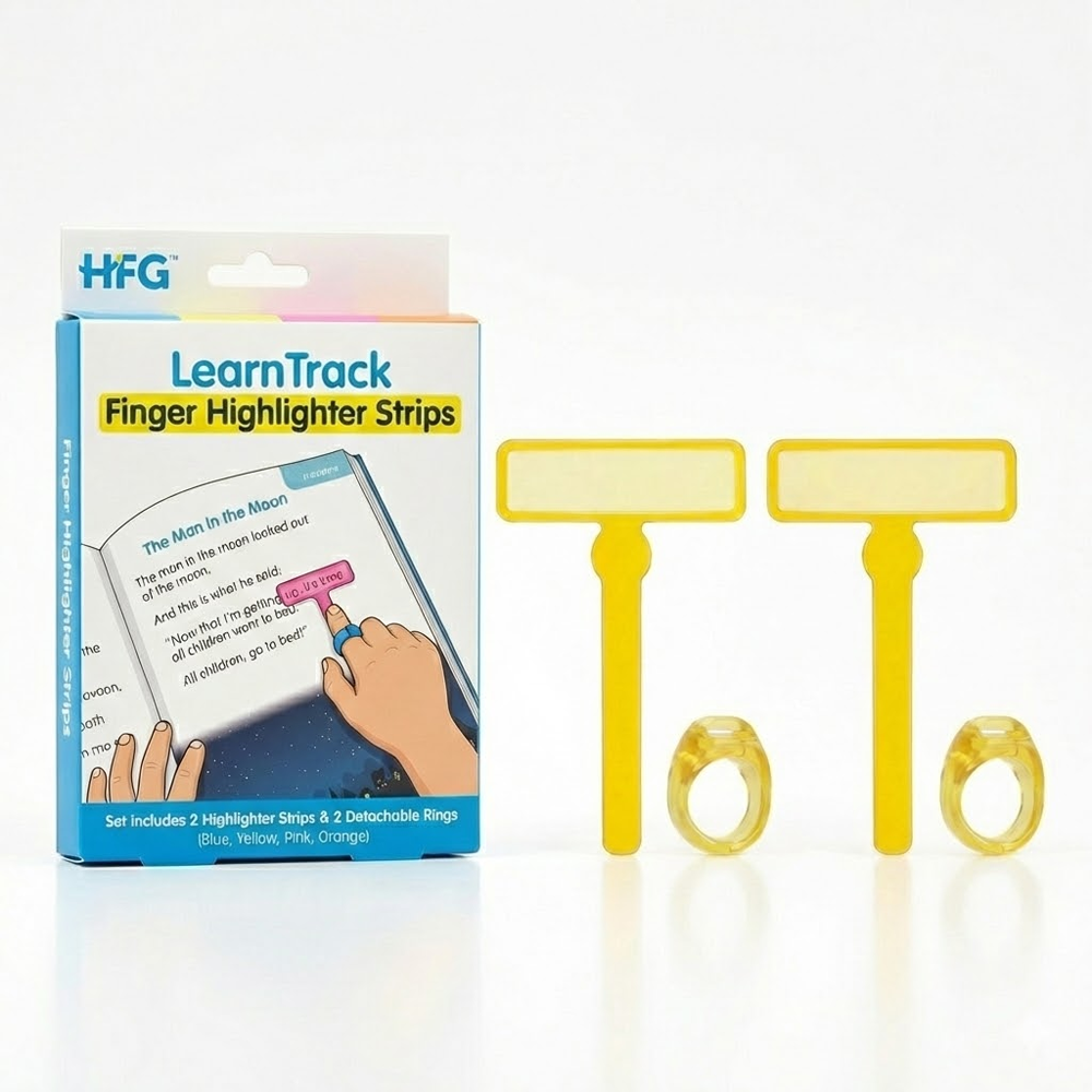HandyFidgetGround™ LearnTrack Finger Highlighter Strips