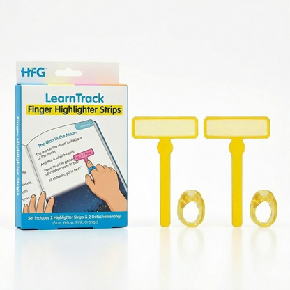 HandyFidgetGround™ LearnTrack Finger Highlighter Strips