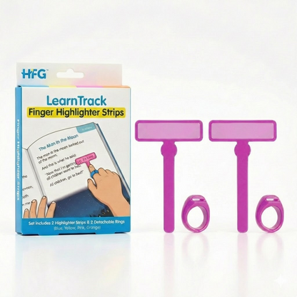 HandyFidgetGround™ LearnTrack Finger Highlighter Strips