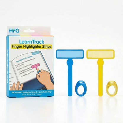 HandyFidgetGround™ LearnTrack Finger Highlighter Strips