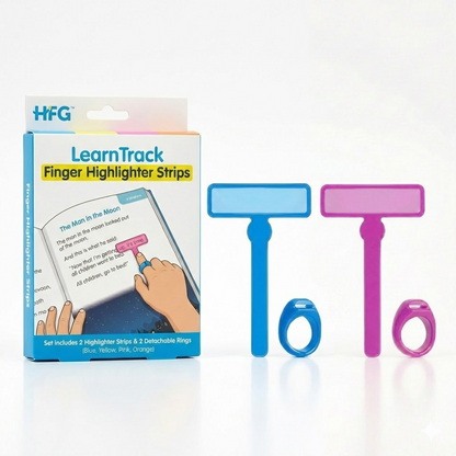 HandyFidgetGround™ LearnTrack Finger Highlighter Strips