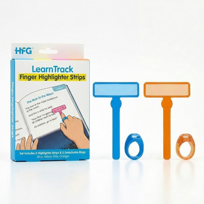HandyFidgetGround™ LearnTrack Finger Highlighter Strips