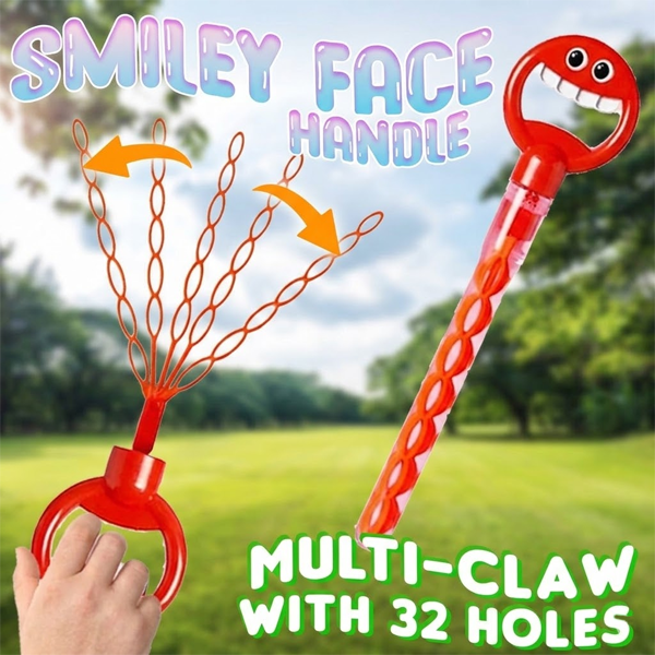 HandyFidgetGround™ Magical 5-Claw Smiley Bubble Stick