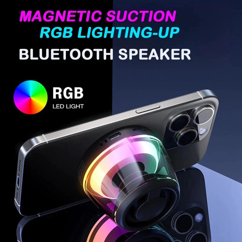 HandyFidgetGround™ MagniBeat RGB Mini Bluetooth Speaker