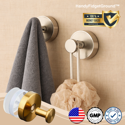 HandyFidgetGround™ MaxHold Twist-Lock Suction Hook