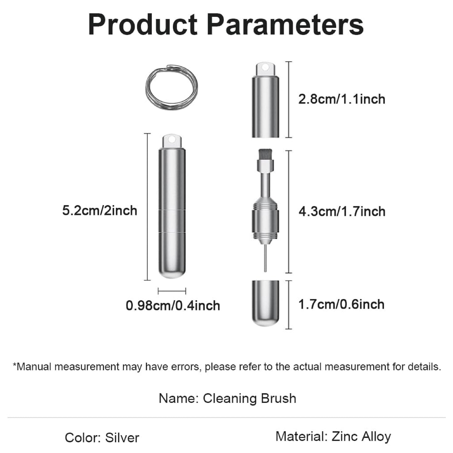 HandyFidgetGround™ MicroClean 2-in-1 SIM Ejector Brush Tool