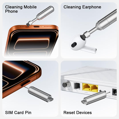 HandyFidgetGround™ MicroClean 2-in-1 SIM Ejector Brush Tool