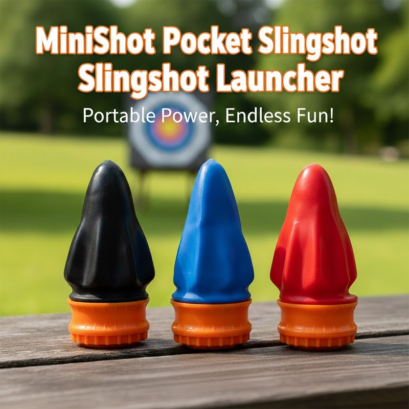 HandyFidgetGround™ MiniShot Pocket Slingshot Launcher