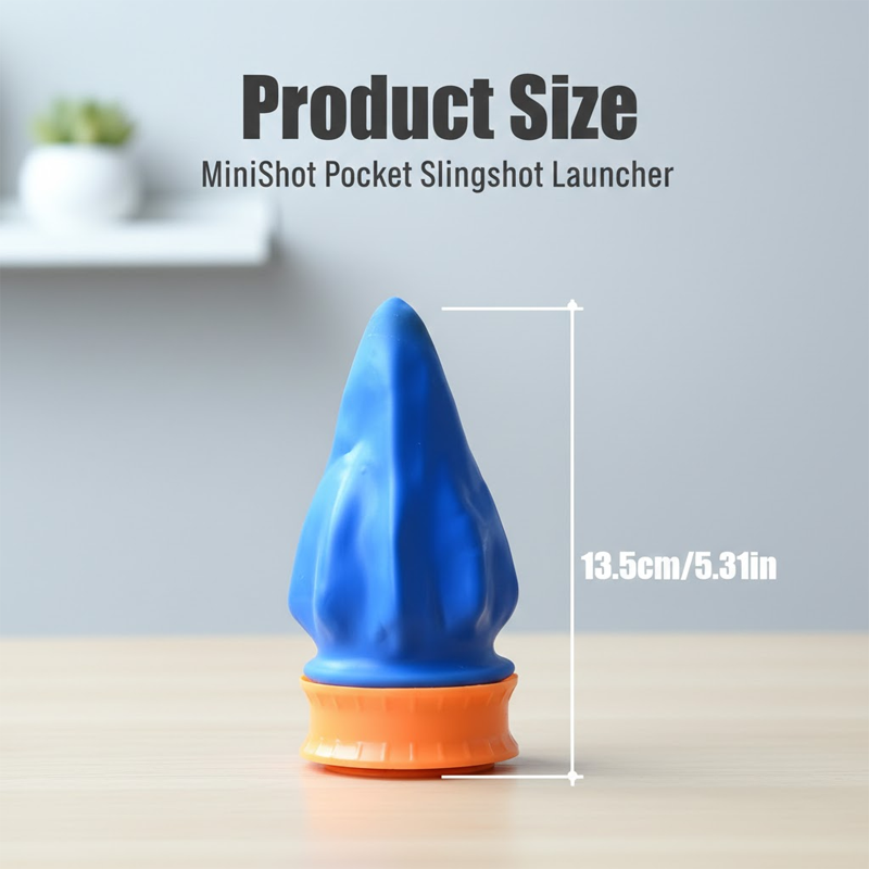 HandyFidgetGround™ MiniShot Pocket Slingshot Launcher