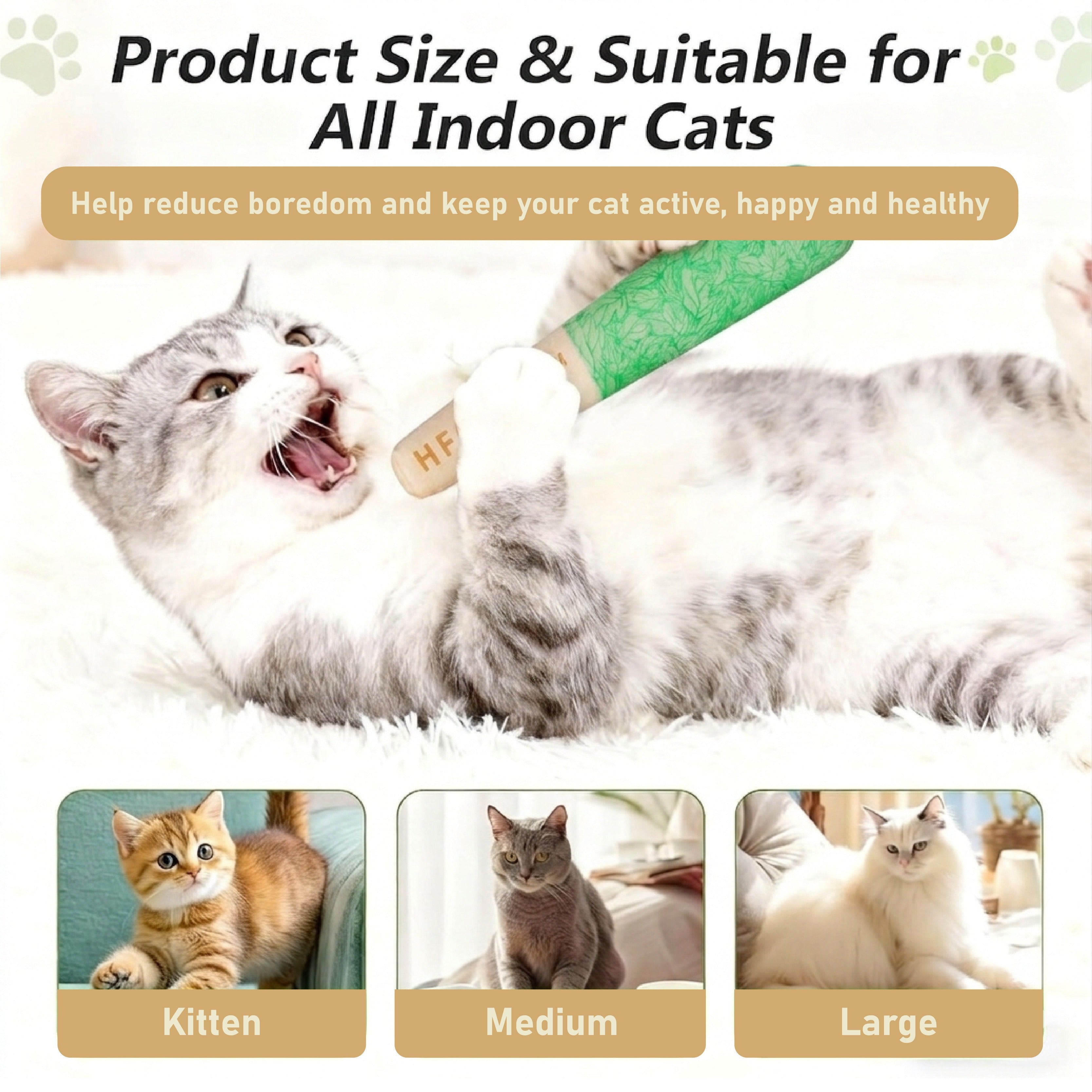 HandyFidgetGround™ MintMeow Catnip Chewing Toy Pack