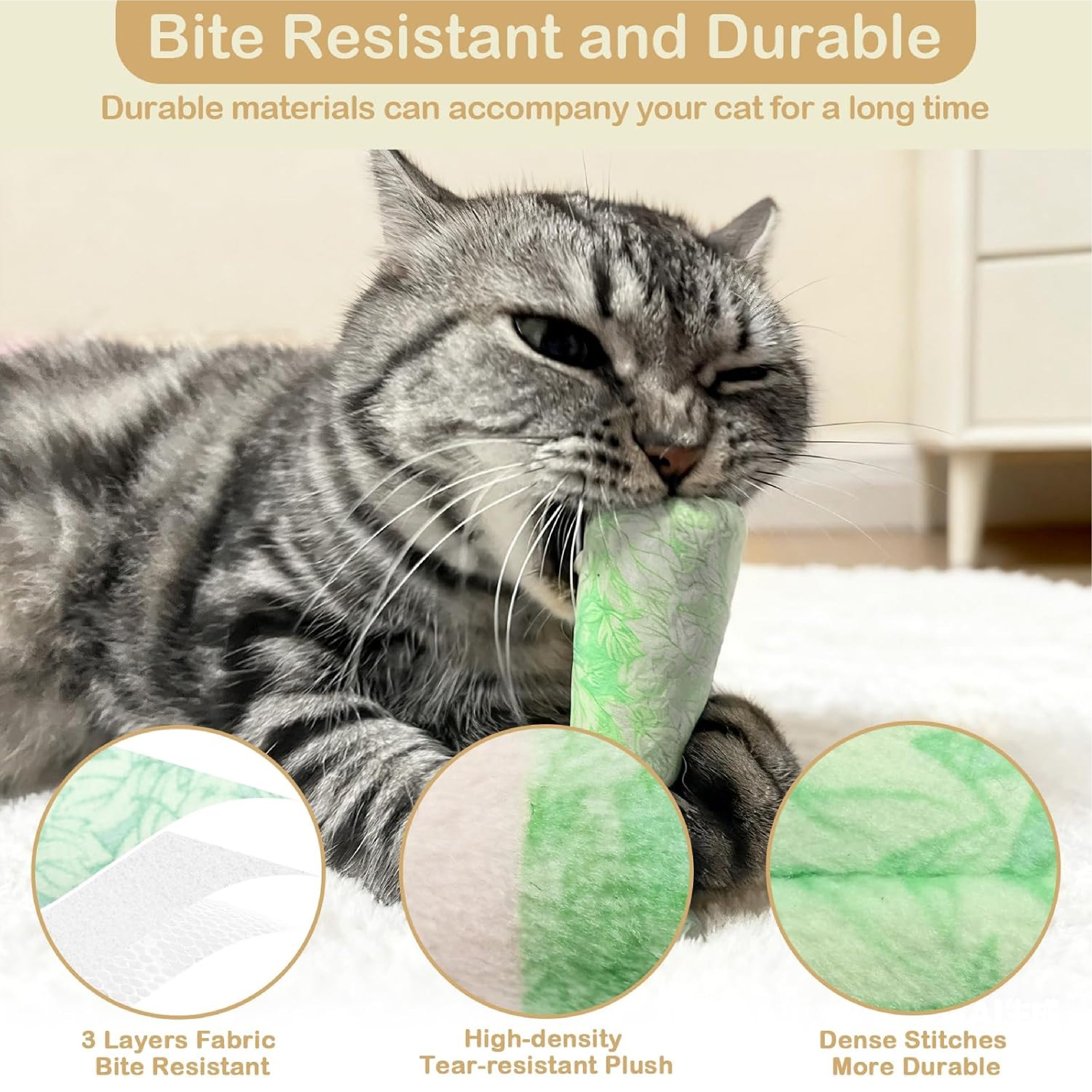 HandyFidgetGround™ MintMeow Catnip Chewing Toy Pack