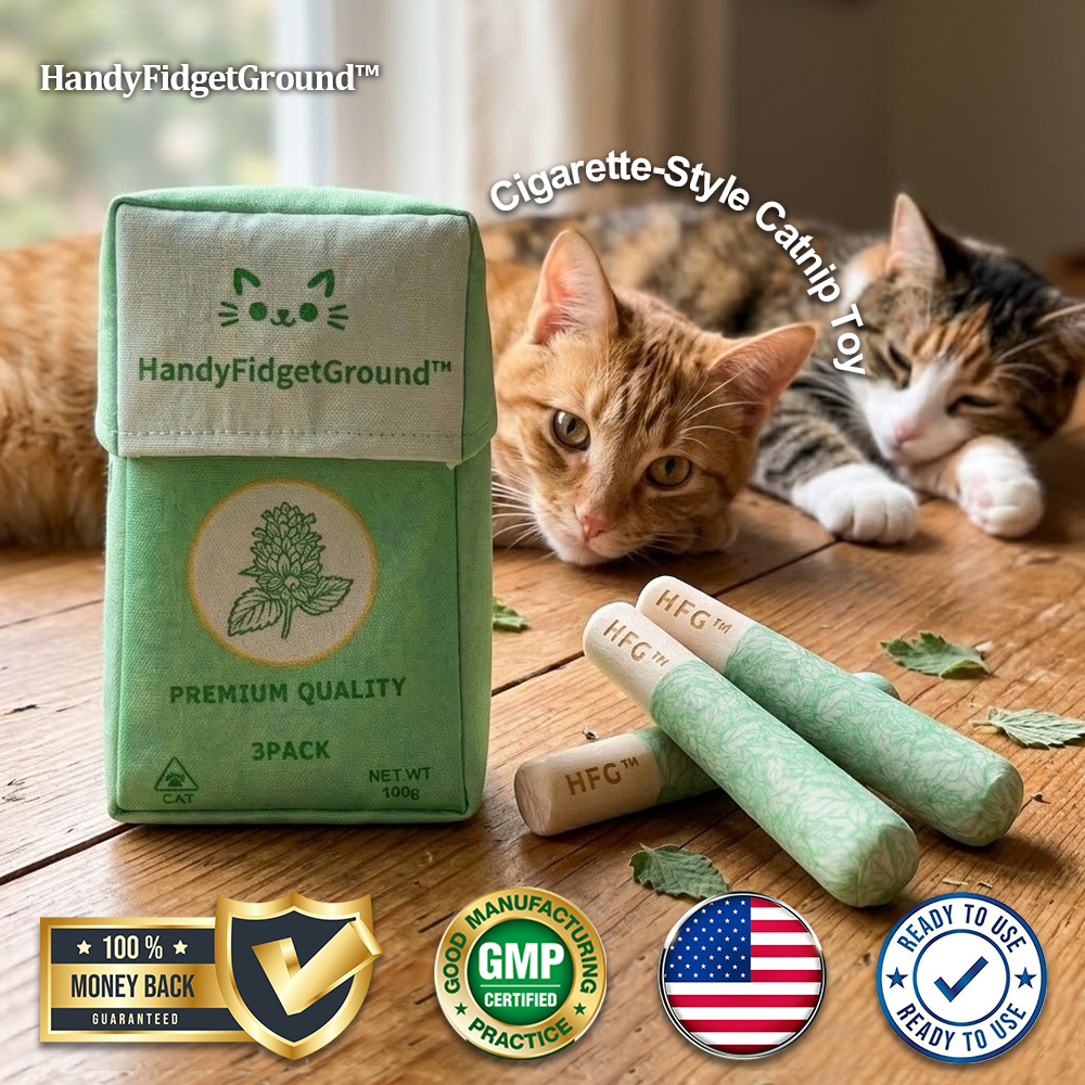 HandyFidgetGround™ MintMeow Catnip Chewing Toy Pack