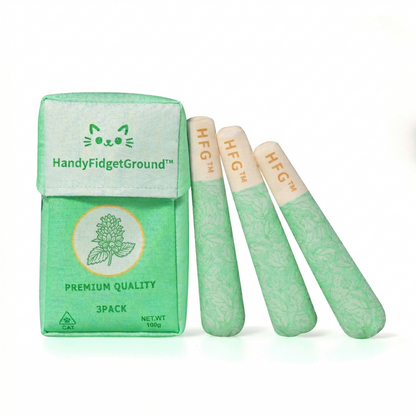 HandyFidgetGround™ MintMeow Catnip Chewing Toy Pack