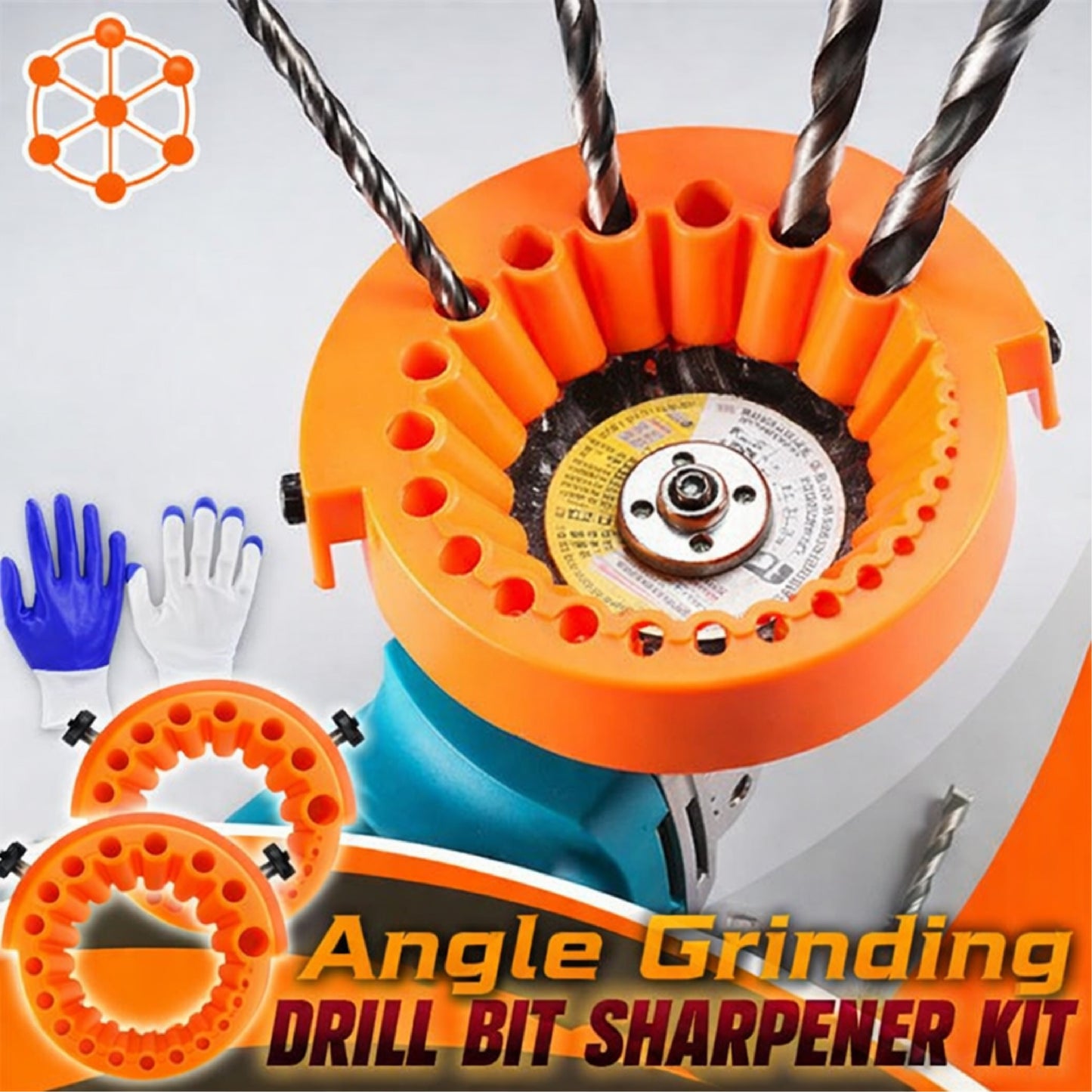 HandyFidgetGround™ Multipurpose Angle Grinding Drill Bit Sharpener
