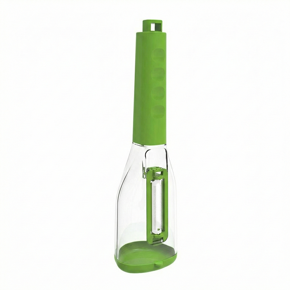 HandyFidgetGround™ PeelCatch Storage Cup Vegetable Peeler