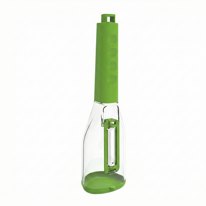 HandyFidgetGround™ PeelCatch Storage Cup Vegetable Peeler