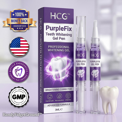 HandyFidgetGround™ PurpleFix Teeth Whitening Gel Pen
