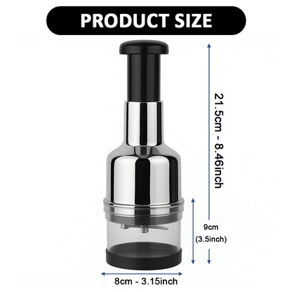 HandyFidgetGround™ QuickChop Press Chopper