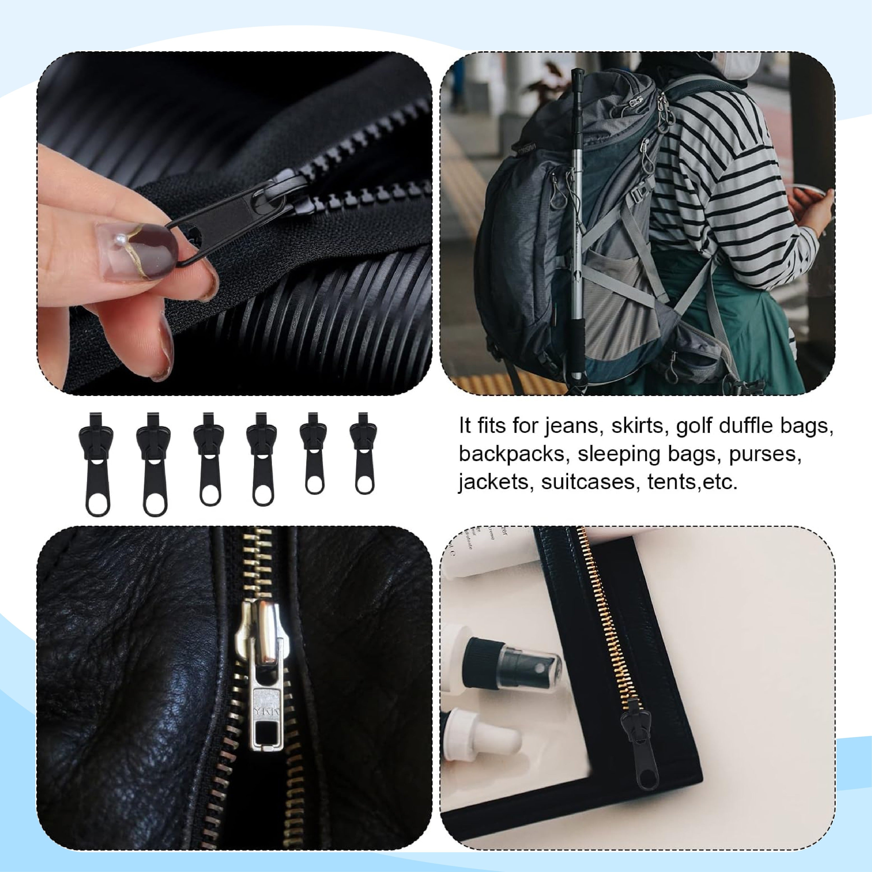 HandyFidgetGround™ QuickSnap Clip-On Zipper Pull