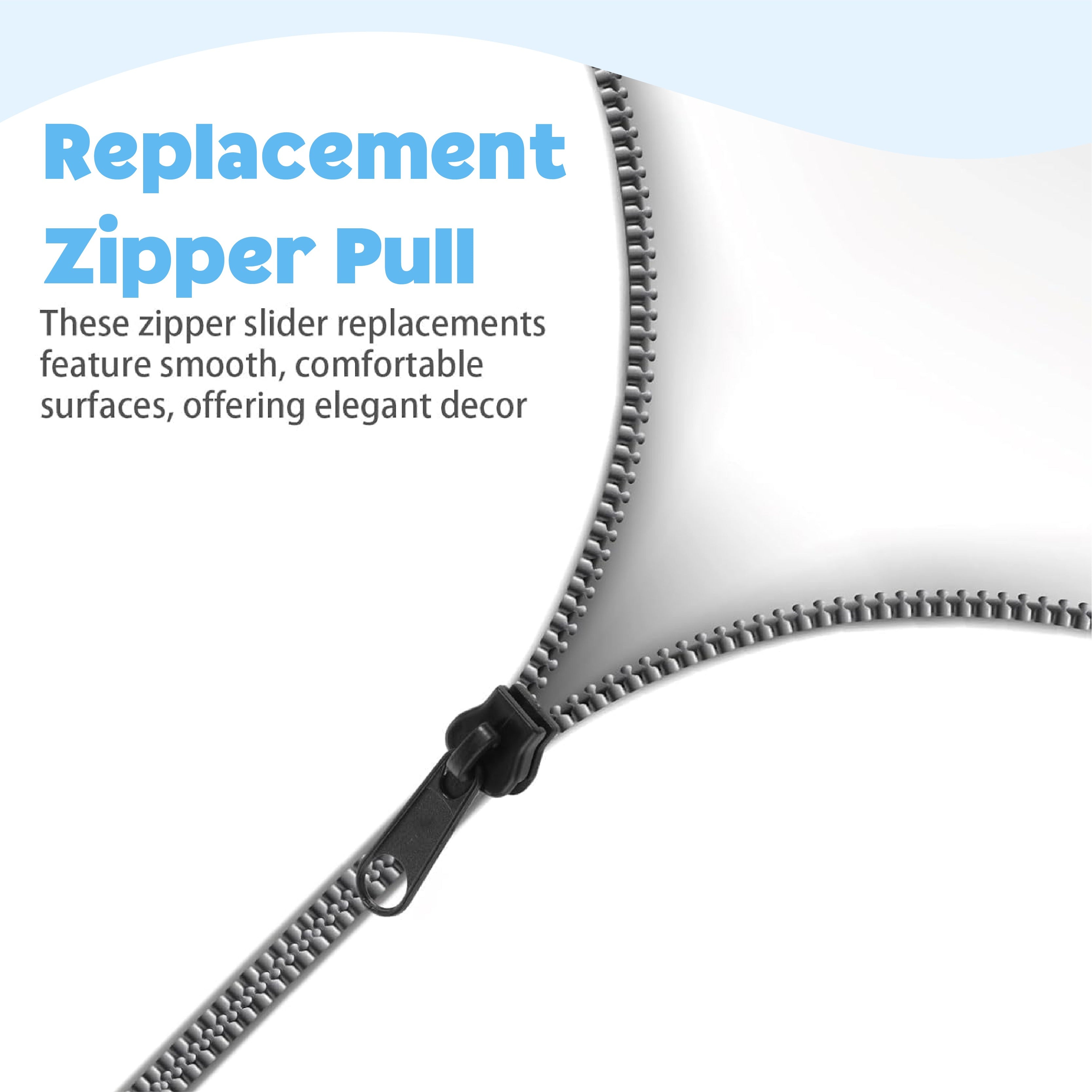 HandyFidgetGround™ QuickSnap Clip-On Zipper Pull