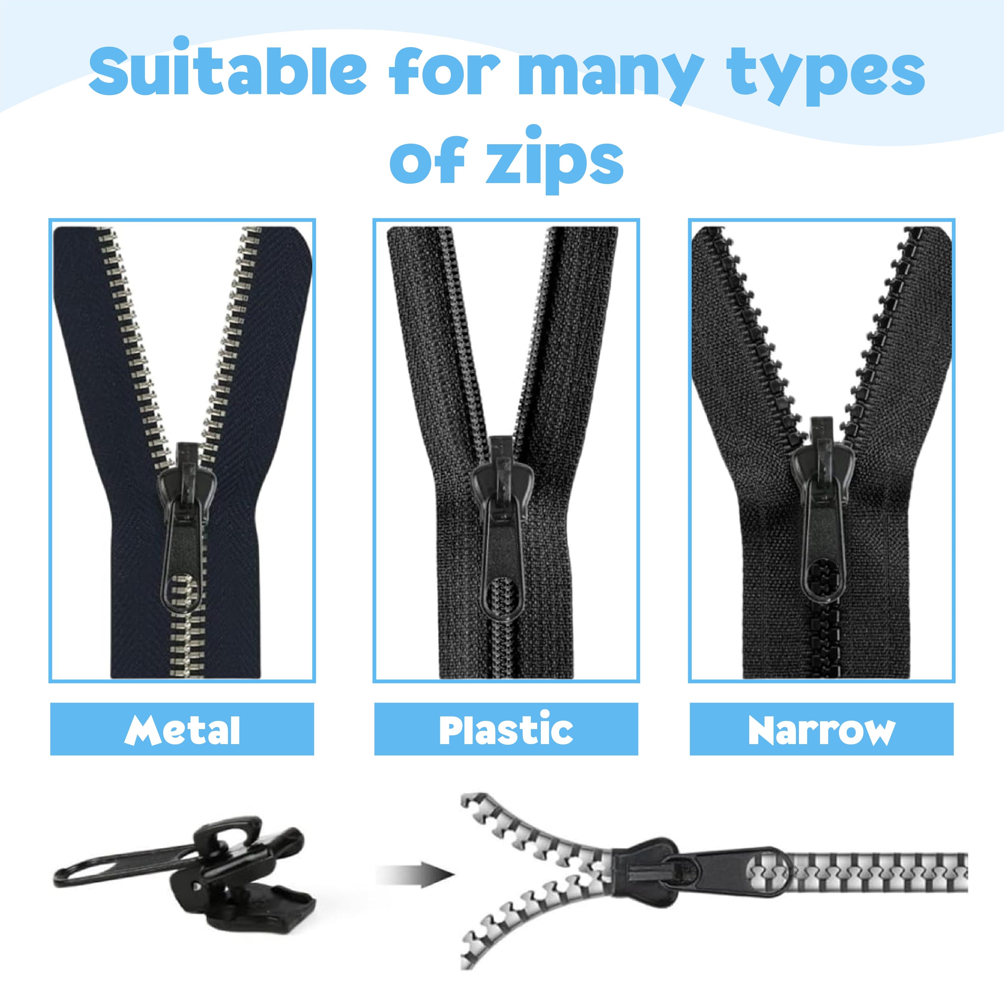 HandyFidgetGround™ QuickSnap Clip-On Zipper Pull