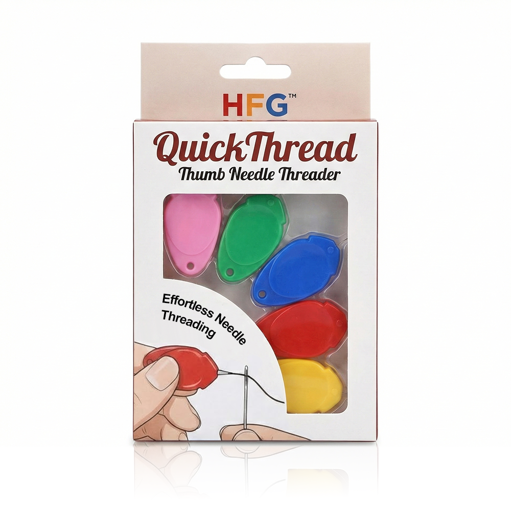 HandyFidgetGround™ QuickThread Thumb Needle Threader