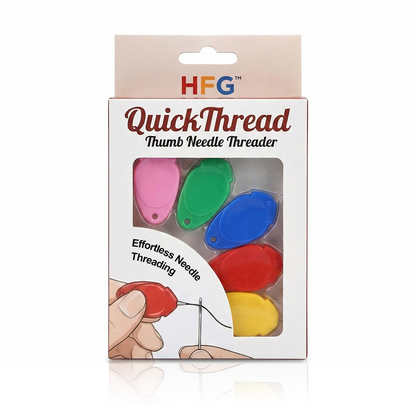 HandyFidgetGround™ QuickThread Thumb Needle Threader