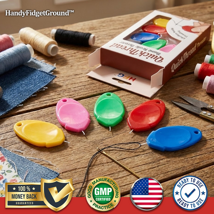 HandyFidgetGround™ QuickThread Thumb Needle Threader