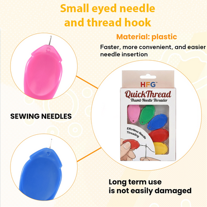 HandyFidgetGround™ QuickThread Thumb Needle Threader