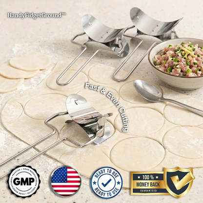 HandyFidgetGround™ RollCut Stainless Pastry Cutter