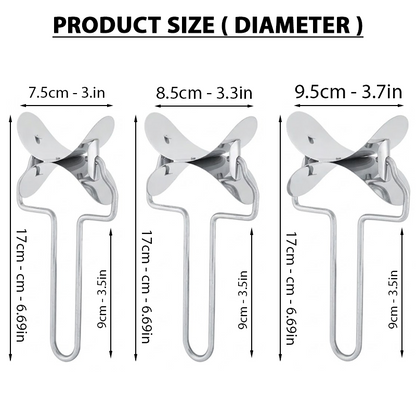 HandyFidgetGround™ RollCut Stainless Pastry Cutter