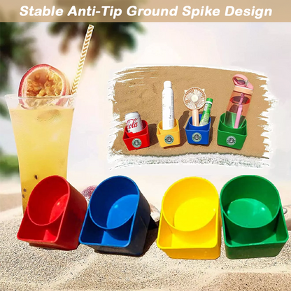 HandyFidgetGround™ SandHold Beach Cup Organizer