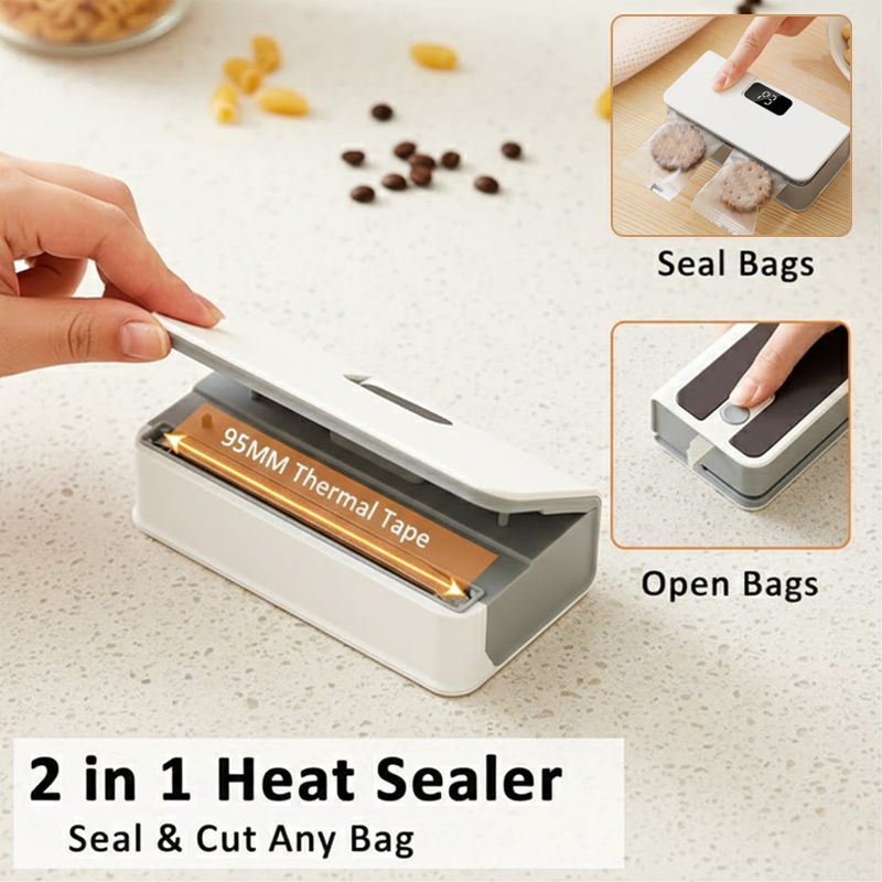 HandyFidgetGround™ SealPro Digital Bag Sealer & Cutter
