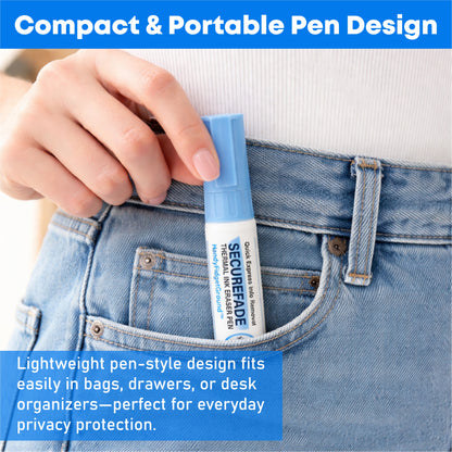 HandyFidgetGround™ SecureFade Thermal Ink Eraser Pen