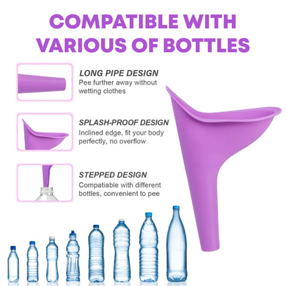 HandyFidgetGround™ SheGo Stand-Up Urination Funnel Set