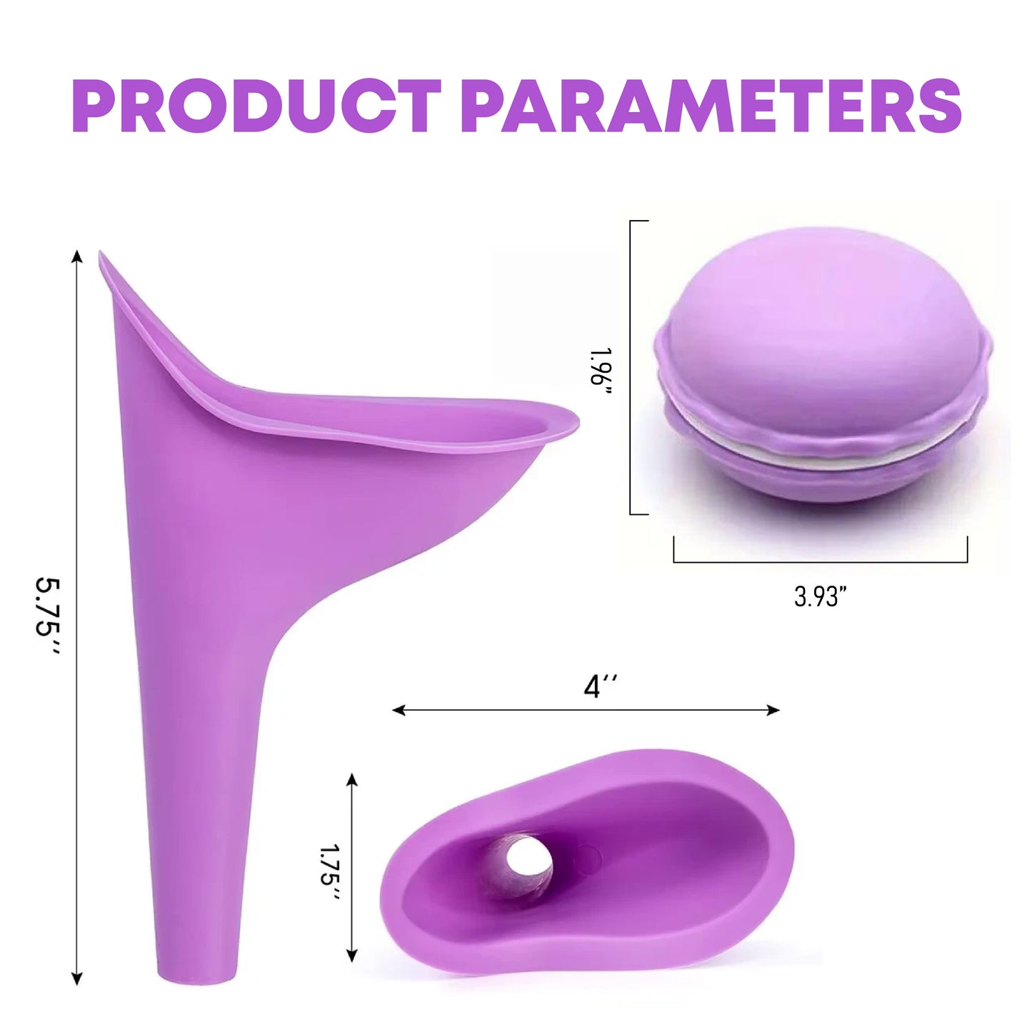 HandyFidgetGround™ SheGo Stand-Up Urination Funnel Set