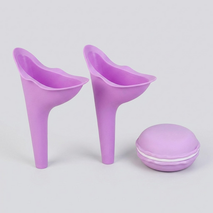 HandyFidgetGround™ SheGo Stand-Up Urination Funnel Set
