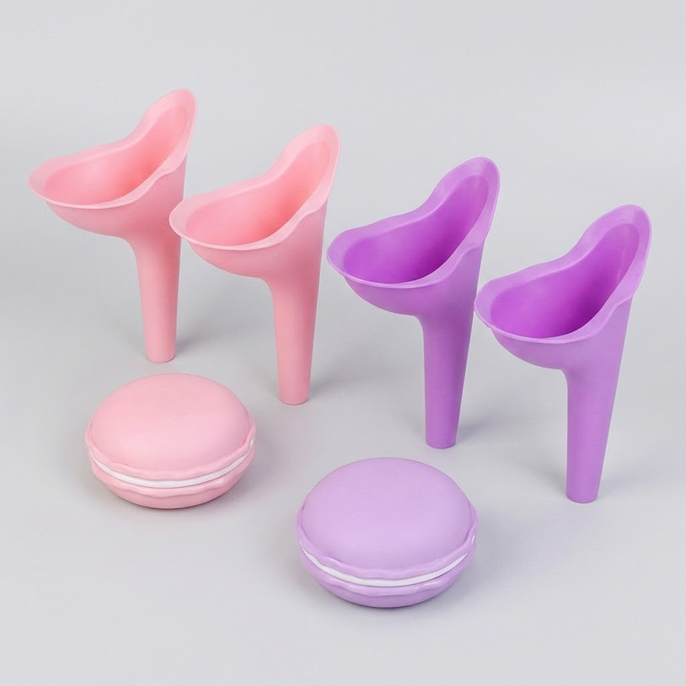 HandyFidgetGround™ SheGo Stand-Up Urination Funnel Set