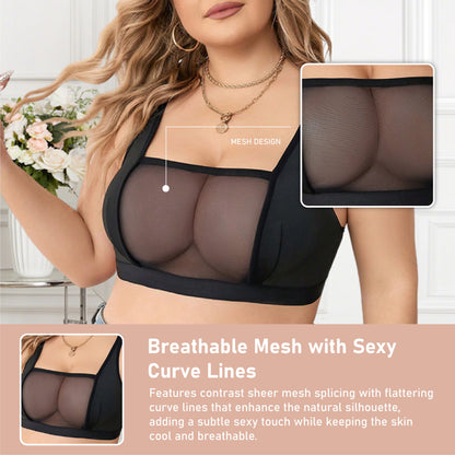 HandyFidgetGround™ SilkCurve Casual Lift-Up Wireless Bra