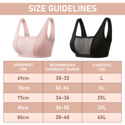 HandyFidgetGround™ SilkCurve Casual Lift-Up Wireless Bra