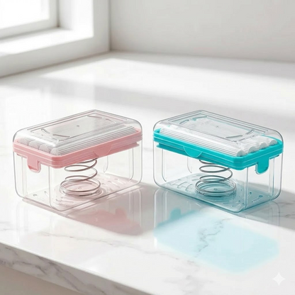 HandyFidgetGround™ SmartFoam Soap Roller Draining Holder