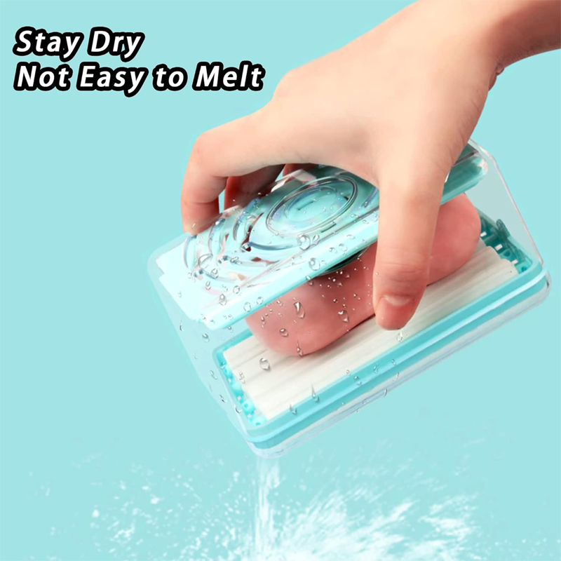 HandyFidgetGround™ SmartFoam Soap Roller Draining Holder