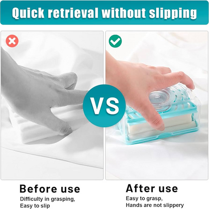 HandyFidgetGround™ SmartFoam Soap Roller Draining Holder
