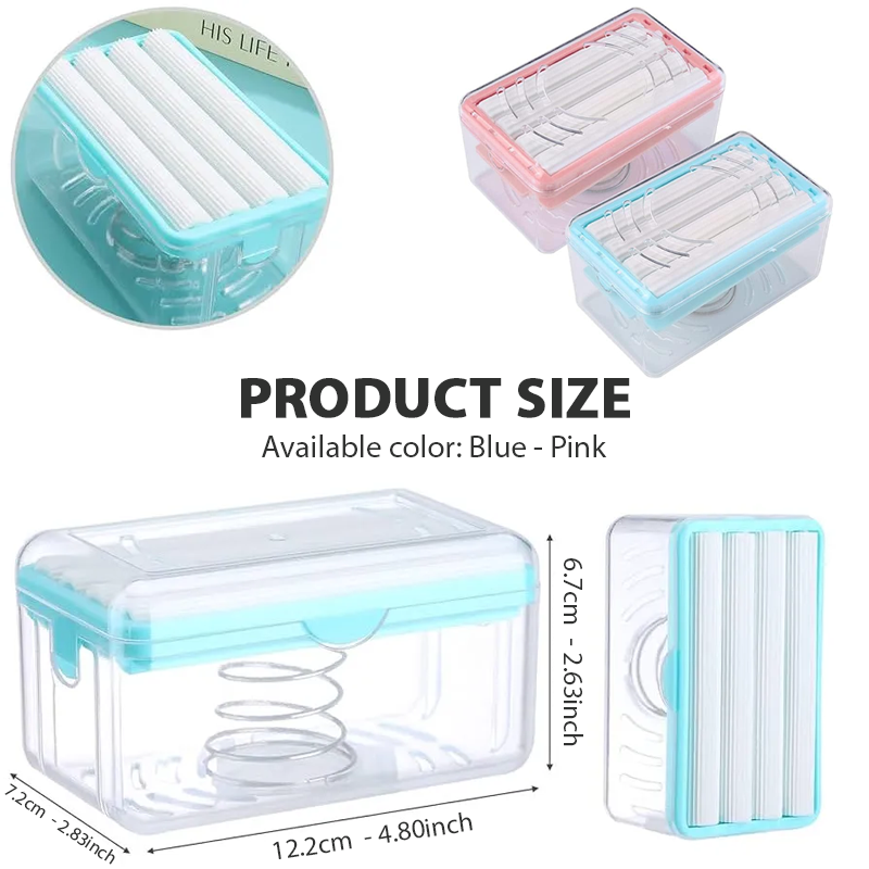HandyFidgetGround™ SmartFoam Soap Roller Draining Holder