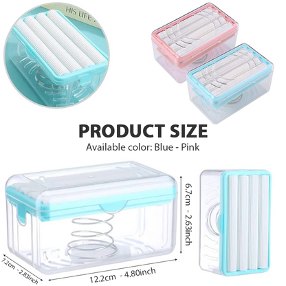 HandyFidgetGround™ SmartFoam Soap Roller Draining Holder