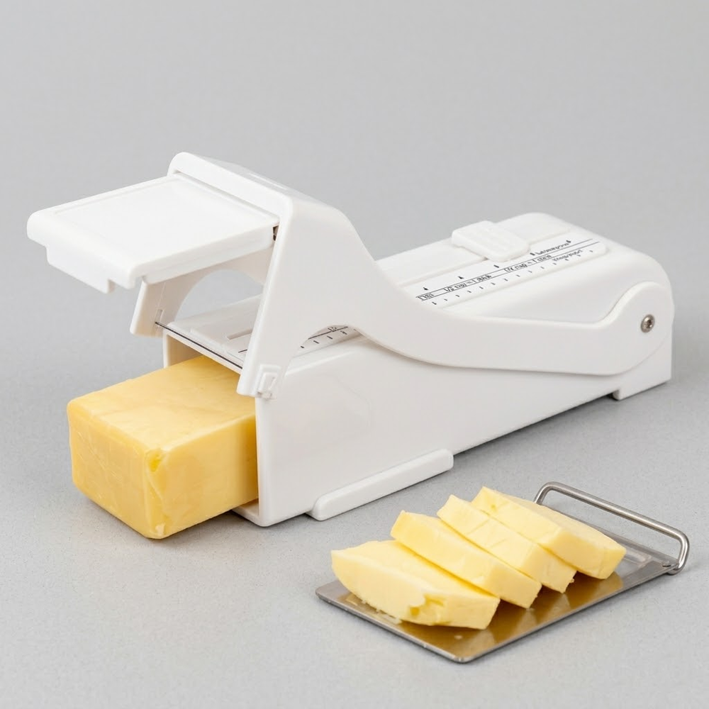 HandyFidgetGround™ SmartSlice Adjustable Butter Cutter Box