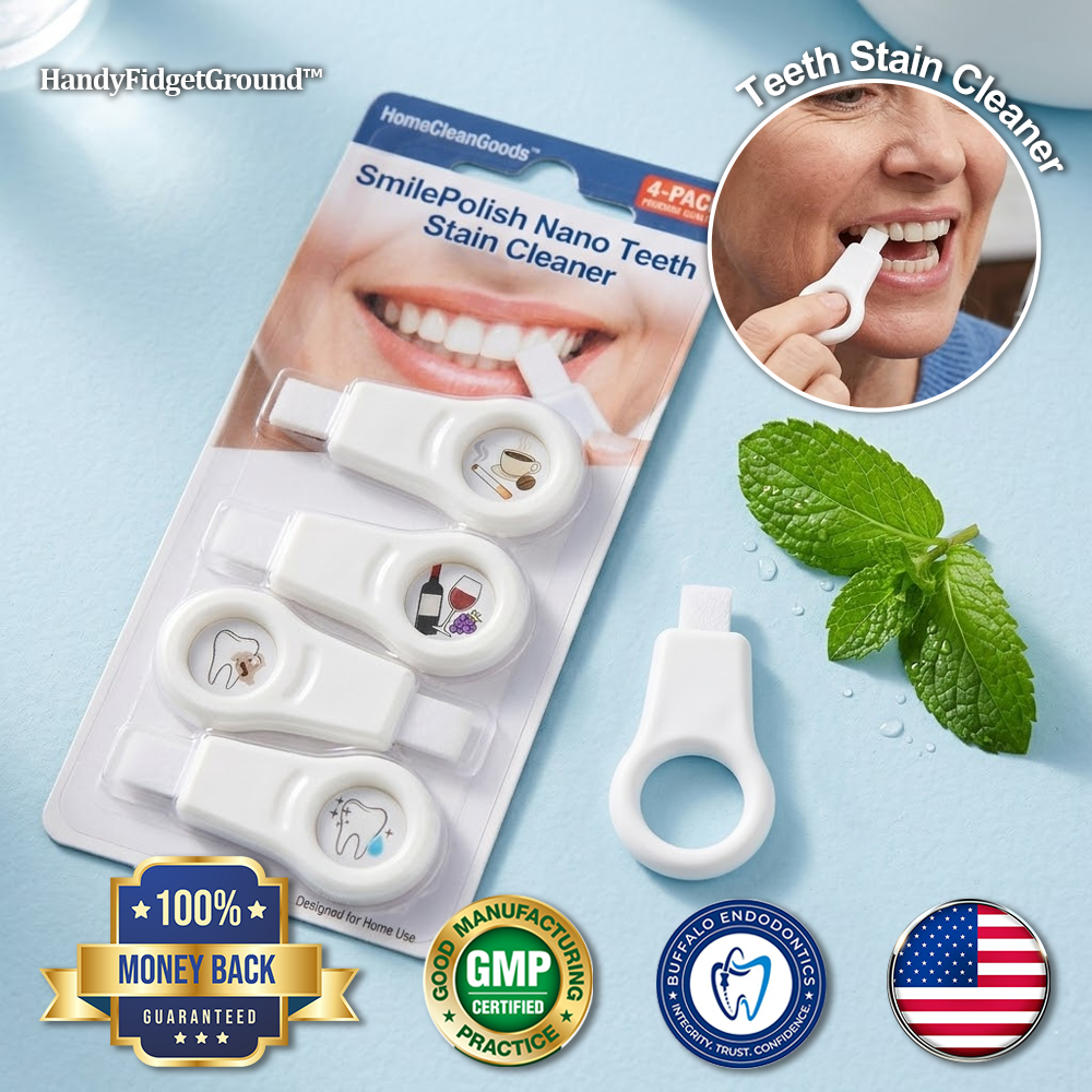 HandyFidgetGround™ SmilePolish Nano Teeth Stain Cleaner