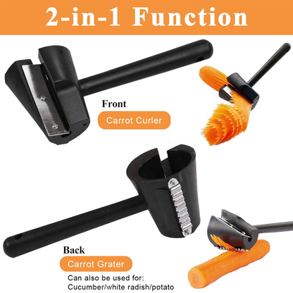 HandyFidgetGround™ SpiralCut Veggie Peeler Spiralizer