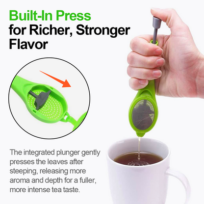 HandyFidgetGround™ StirPress 3-In-1 Tea & Coffee Infuser Spoon