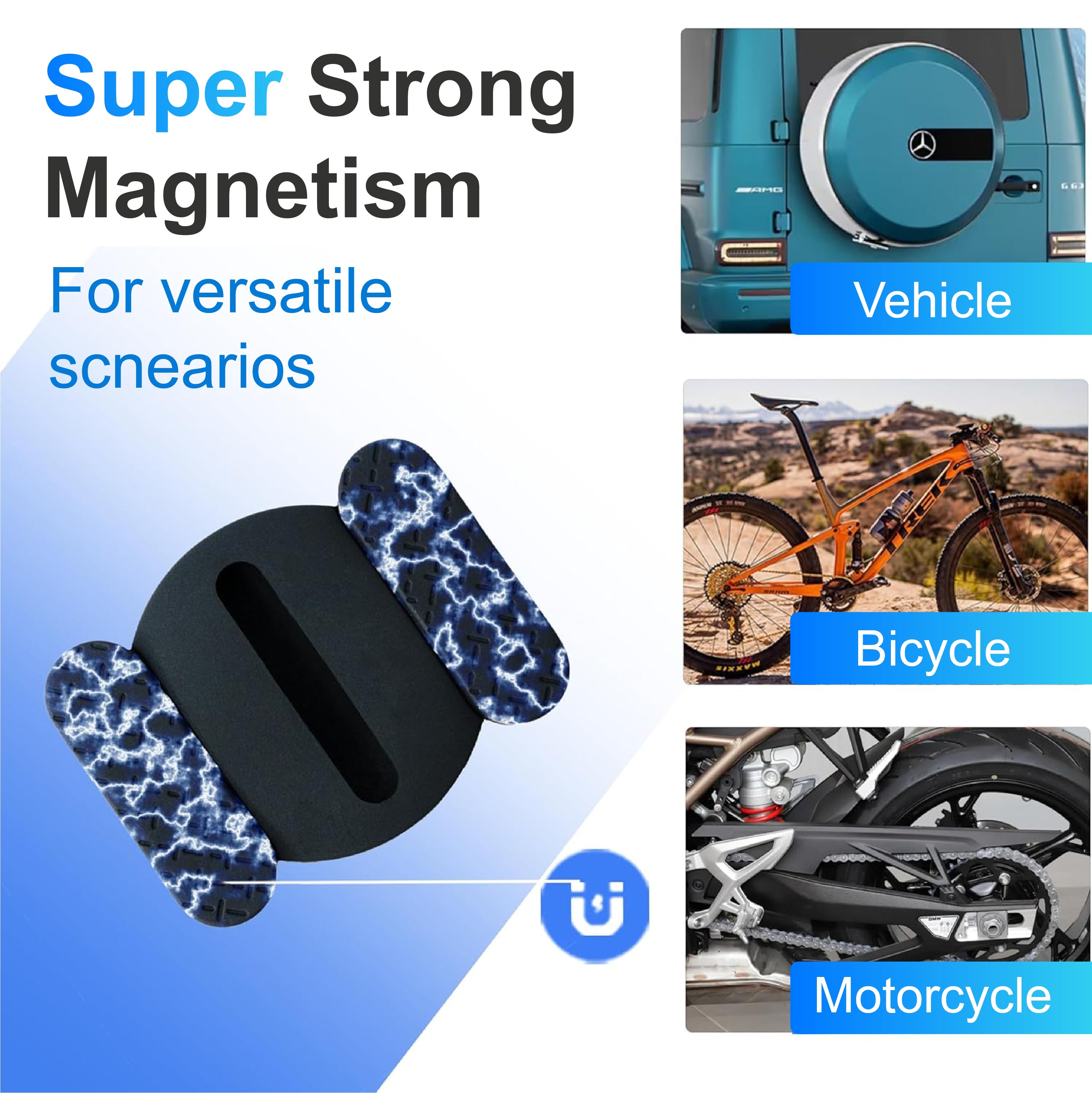 HandyFidgetGround™ TrackMate Magnetic Mini GPS Finder